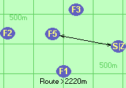 Route >2220m